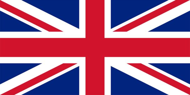 Yhdistyneen kuningaskunnan salkolippu (UK) alias Union Jack - Vektori, kuva