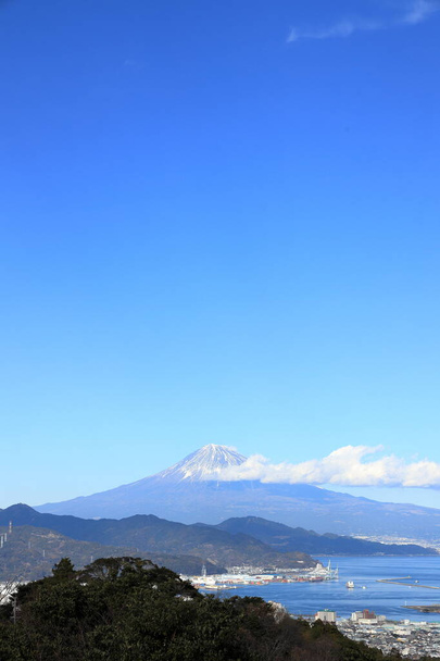 Mt. Fuji, view from Nihondaira in Shizuoka, Japan - Foto, Imagem
