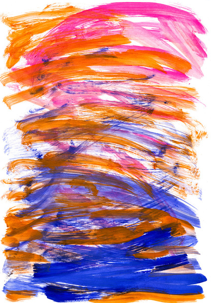 abstract watercolor brushstrokes as background - Photo, Image