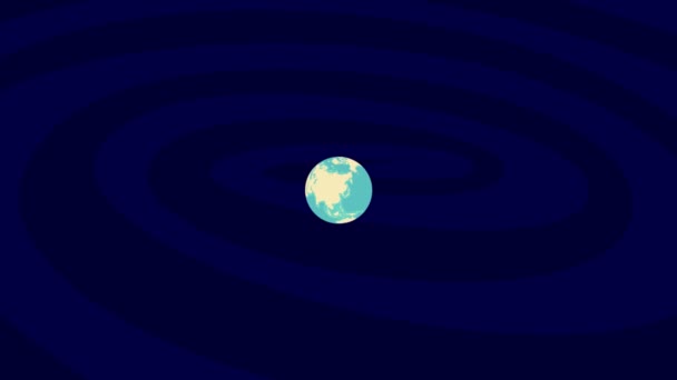 Zooming To Sisak Location On Stylish World Globe - Felvétel, videó