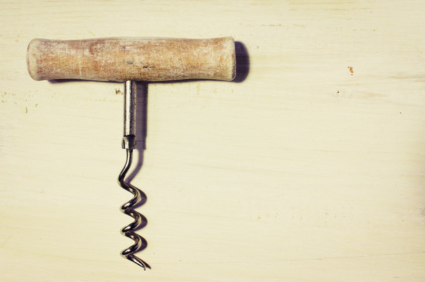 oude corkscrew - Foto, afbeelding
