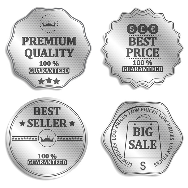 Collection of sale icons, badges or labels - Vector, Image