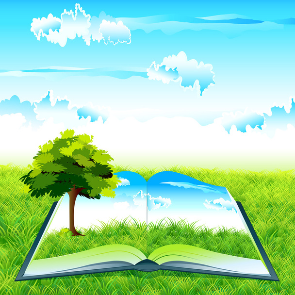 Book of Nature - Vector, Image