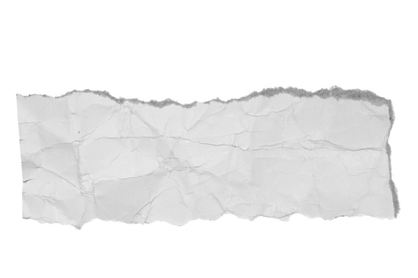 White ripped piece of paper - Foto, Bild