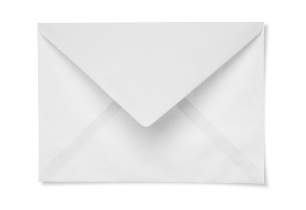 Закрытый белый конверт
 - Фото, изображение
