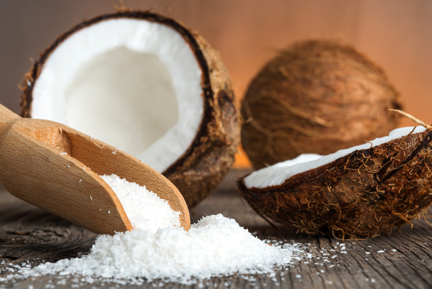 Grounded coconut flakes - Photo, Image