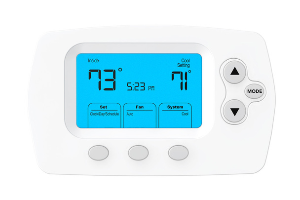 Thermostat de programmation moderne
  - Photo, image