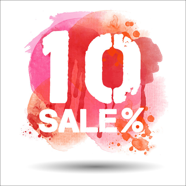 10 per cent sale - Διάνυσμα, εικόνα