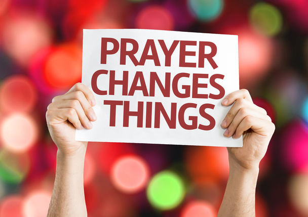 Prayer Changes Things card - Photo, Image