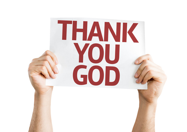 Thank You God card - Photo, Image