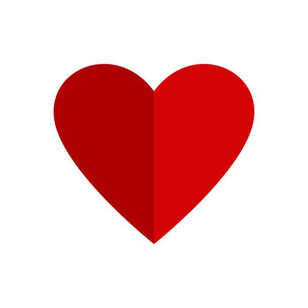 Heart icon vector. Symbol of love. - Vektor, obrázek