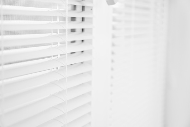 White window with opened blinds  - Foto, Bild