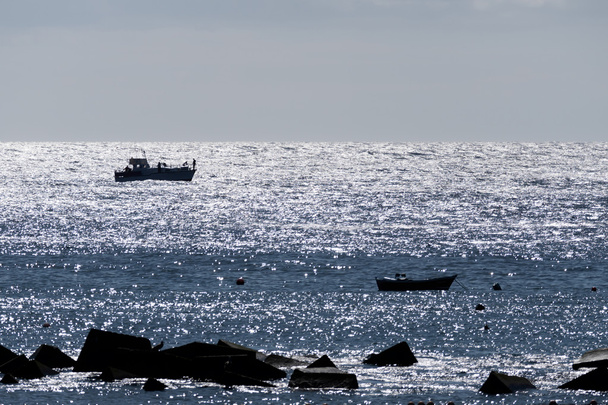 Ψαρεύουν στα ανοικτά San Juan στην Τενερίφη - Φωτογραφία, εικόνα