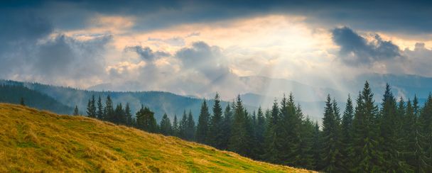 Carpathian stormy clouds - Foto, Imagem