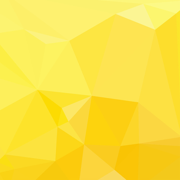 Geometric Abstract Background. Triangles. Bright yellow. Vector - Vector, Image
