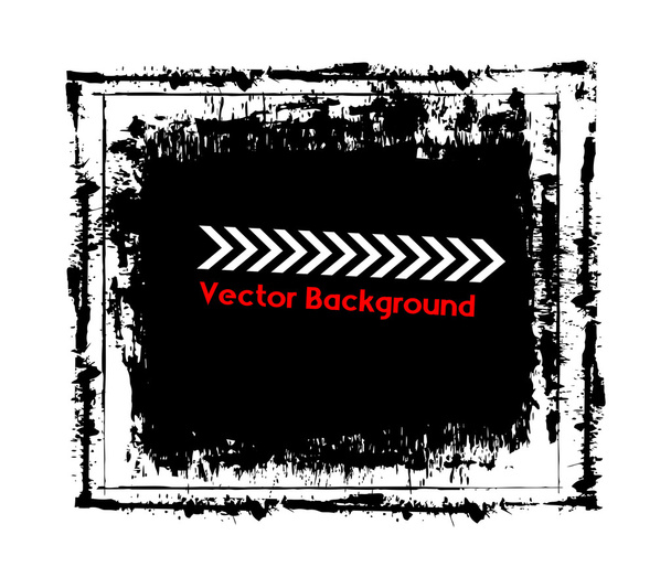 Grunge Vector Banner - Vetor, Imagem