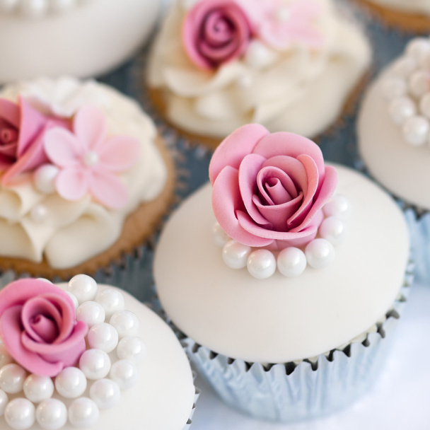 cupcakes γάμου - Φωτογραφία, εικόνα