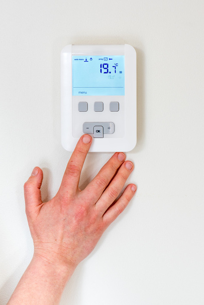 Digital thermostat  - Photo, Image