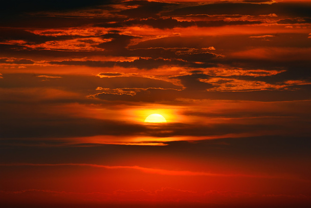 Fantástico pôr-do-sol - Foto, Imagem