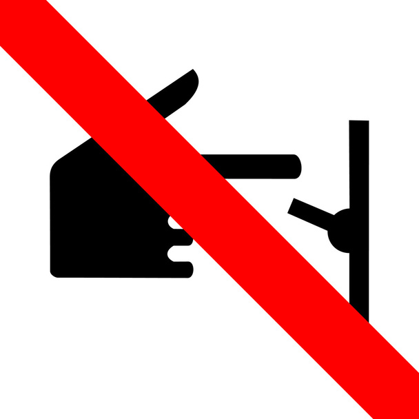 Non maneggiare l'icona strega grande per qualsiasi uso. Vettore EPS10
. - Vettoriali, immagini