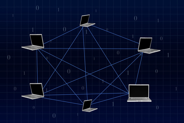 Δίκτυο υπολογιστών - Φωτογραφία, εικόνα