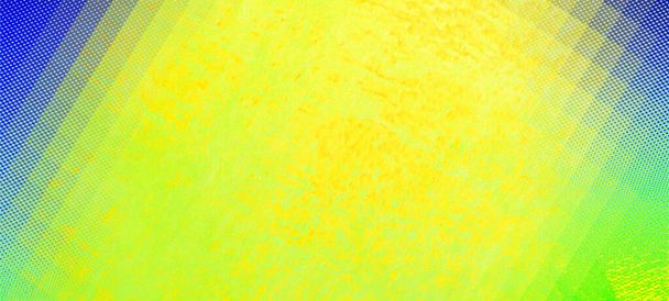 Yellow green abstract panorama Background, Modern panoramic design suitable for Ads, Posters, Banners, and various creative design graphic works - Photo, image