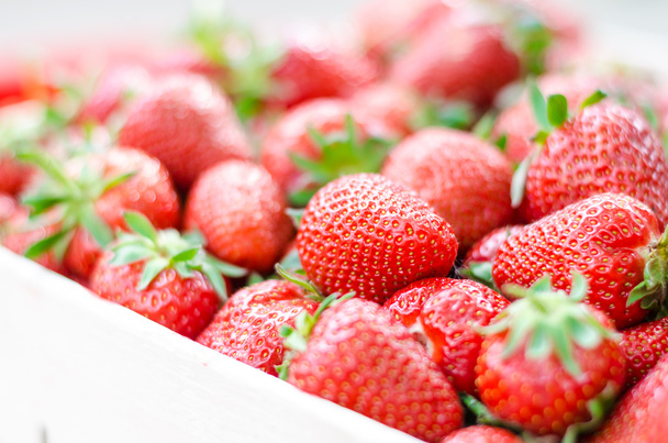 Home grown strawberries - Zdjęcie, obraz