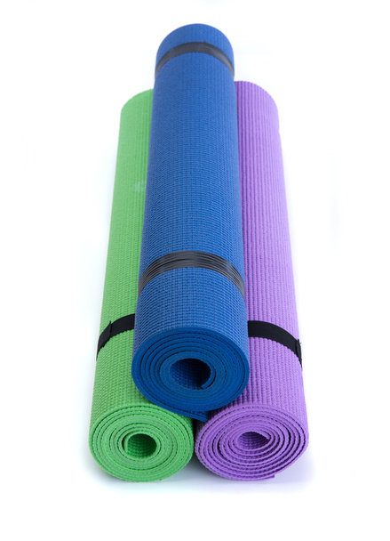 tapetes de fitness coloridos
 - Foto, Imagem