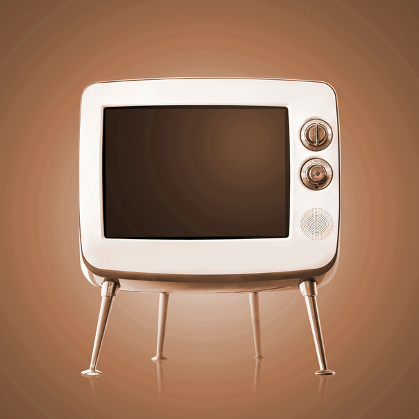 vintage television - Zdjęcie, obraz