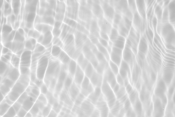 Abstract white transparent water shadow surface texture natural ripple background - Valokuva, kuva