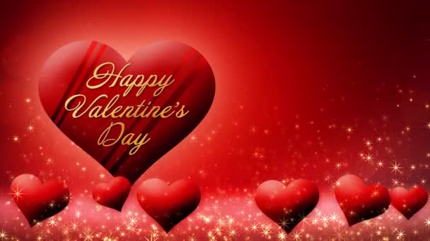 Видео плавающих шоколадных сердец, День святого Валентина - Кадры, видео