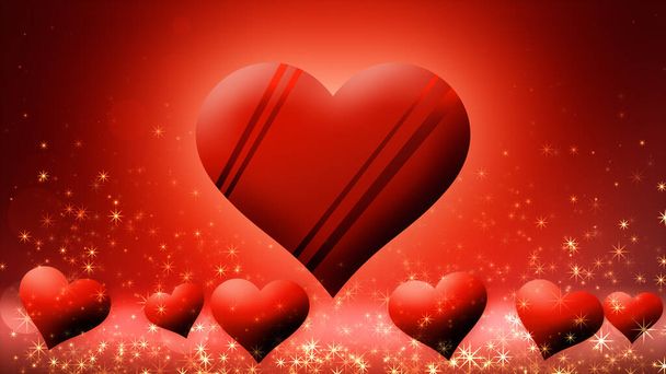 Плаваючий шоколадний серцевий образ, День святого Валентина. - Фото, зображення