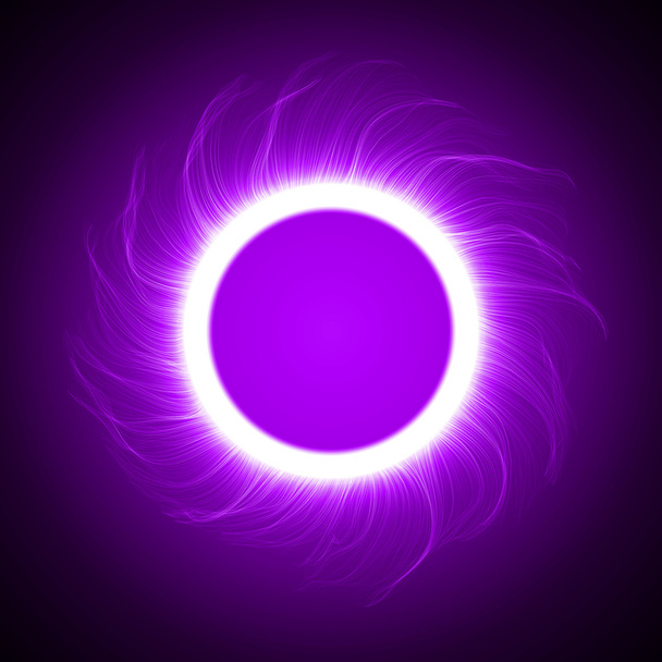 anillo de energía. (anillo grande, versión vórtice
) - Vector, imagen