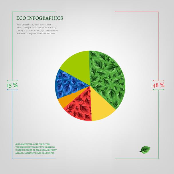 diagram Infographics Bio  - Vettoriali, immagini
