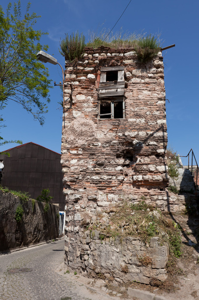 Casa abandonada en ruinas paredes
 - Foto, imagen