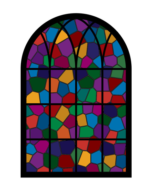 Windowmosaic - Vector, afbeelding