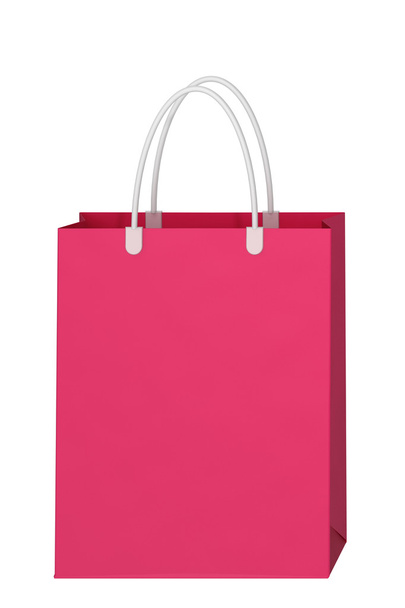 Pink shopping bag - Фото, изображение