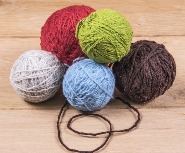 Balles de laine
 - Photo, image