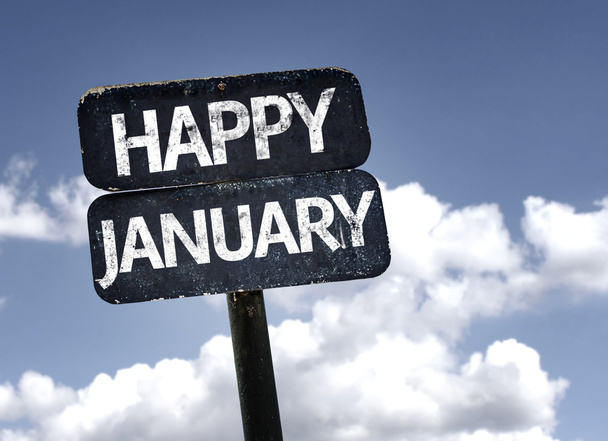 Feliz signo de enero
 - Foto, imagen