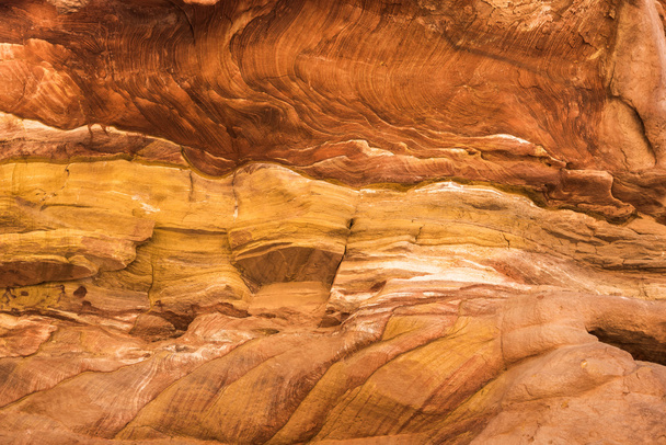 Coloured Canyon in the Sinai desert, Egypt, stones textures - Photo, Image