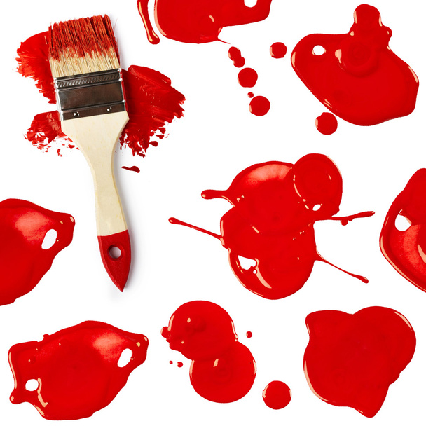 Red paint - Fotoğraf, Görsel