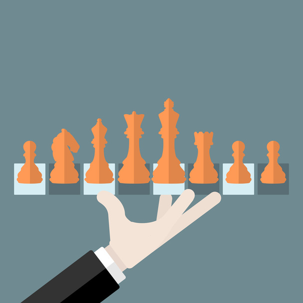 Chess pieces - Vector, Image