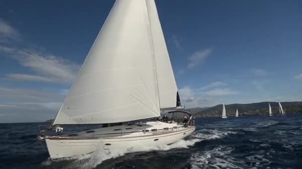 Boats traveling on sea - Footage, Video