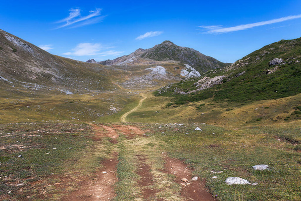 Hiking Path at Somiedo Natural Park, Asturias, Spain - Photo, Image