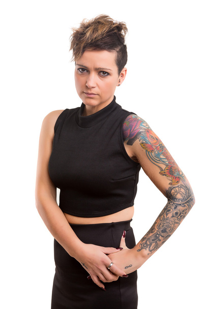 Giovane donna tatuata
 - Foto, immagini
