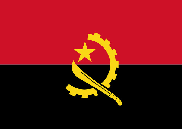 Clean flag of Africa - 写真・画像