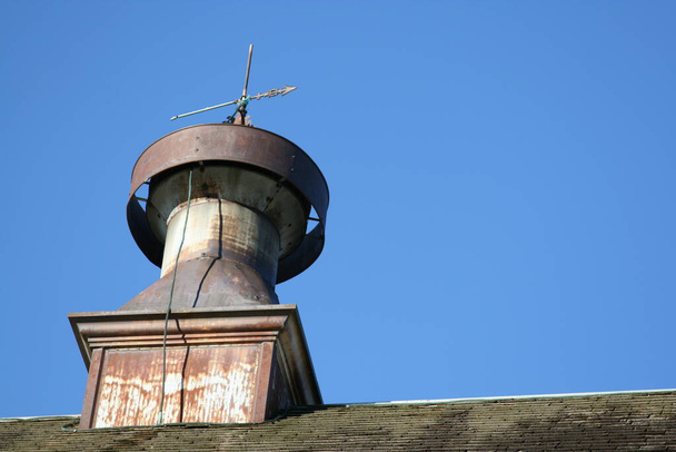 Cupolas were originally designed to add natural light and ventilation to the area under a roof on barns. - Photo, Image