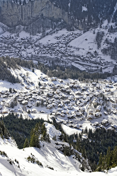 Місто Венген і Лаутербруннен Долина - Фото, зображення