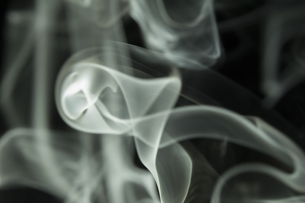Fumo colorido com fundo liso
 - Foto, Imagem