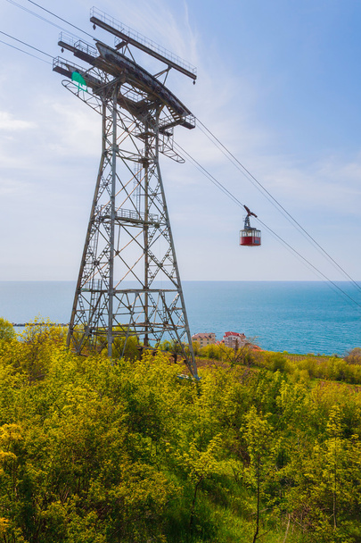 Cableway in Yalta. Crimea - 写真・画像